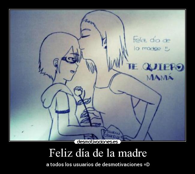 Feliz día de la madre -