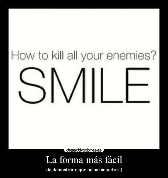 La forma más fácil -