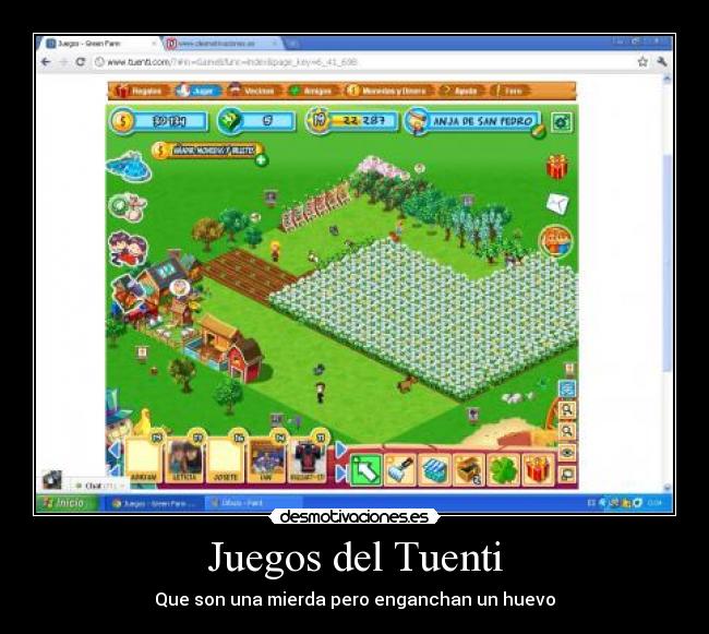 Juegos del Tuenti - Que son una mierda pero enganchan un huevo