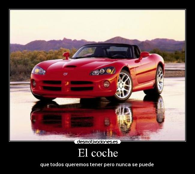 El coche -