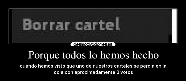 Porque todos lo hemos hecho - 