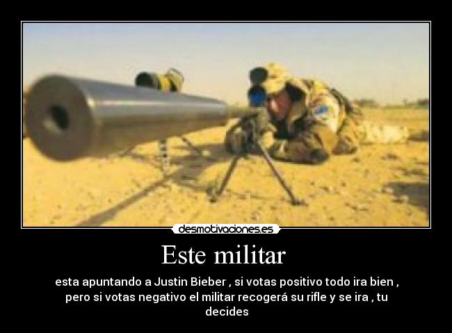 Este militar -