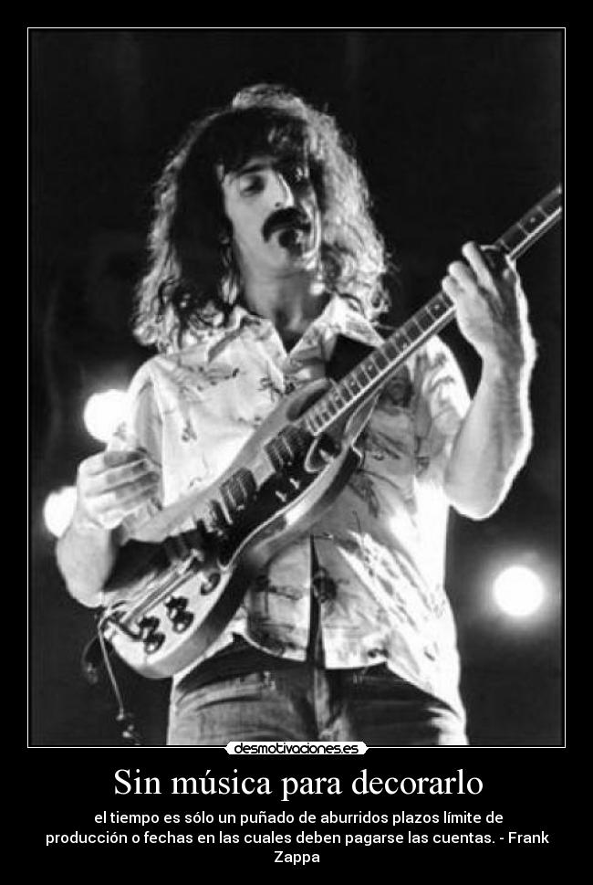 Sin música para decorarlo - 