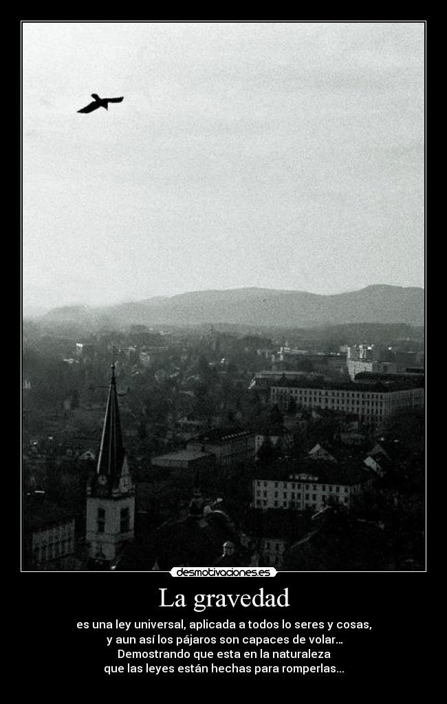 La gravedad - 
