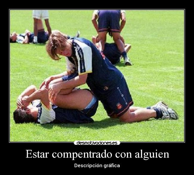 Estar compentrado con alguien - Descripción gráfica