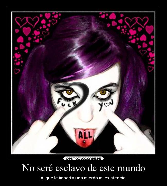 No seré esclavo de este mundo - 