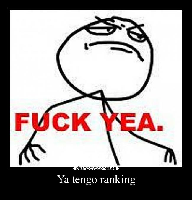 Ya tengo ranking -