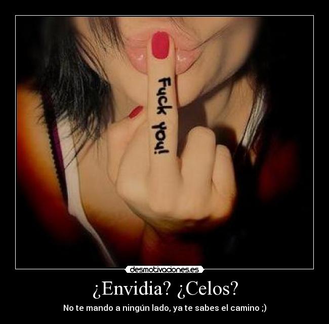 ¿Envidia? ¿Celos? - 