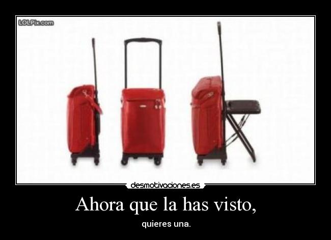 Ahora que la has visto, -