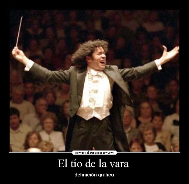 El tío de la vara - definición grafica