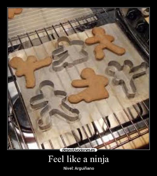 Feel like a ninja - Nivel: Arguiñano
