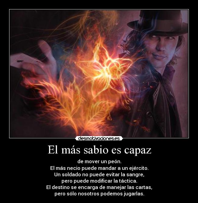 carteles sabio gambito destino desmotivaciones