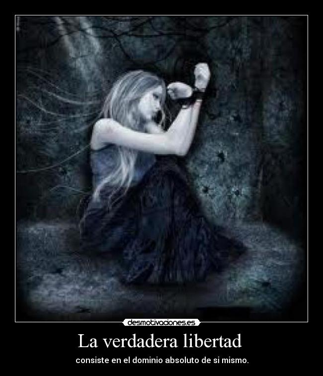 La verdadera libertad -