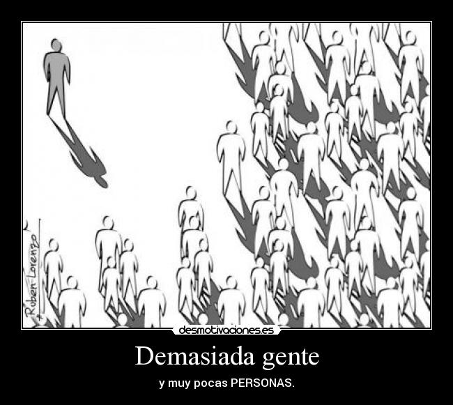 Demasiada gente - 