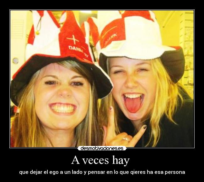 A veces hay  - 