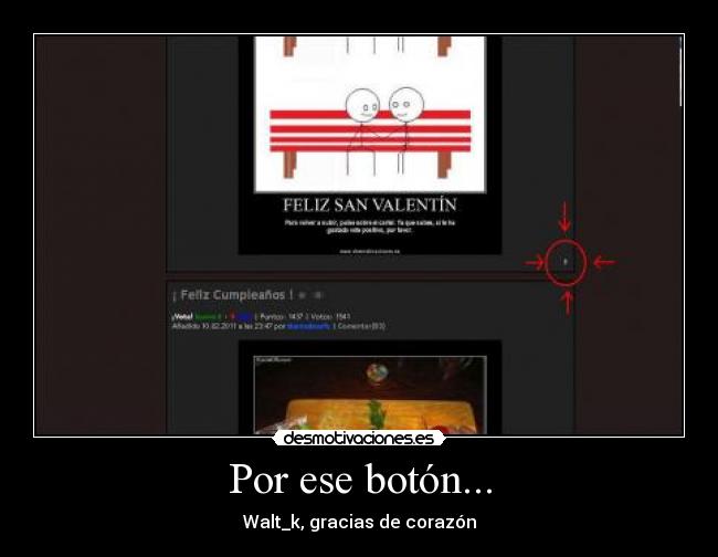 Por ese botón... - 