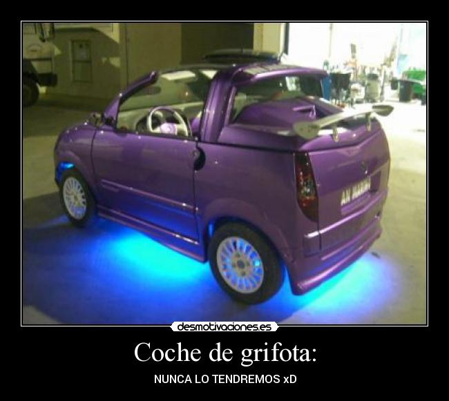 Coche de grifota: -
