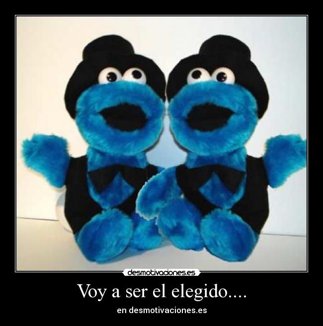 Voy a ser el elegido.... - en desmotivaciones.es