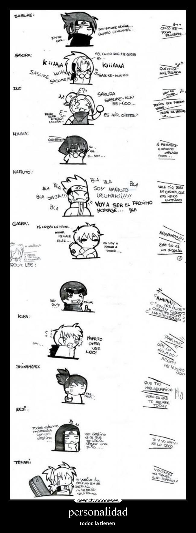 personalidad - todos la tienen 