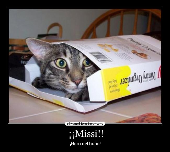 ¡¡Missi!! - ¡Hora del baño!