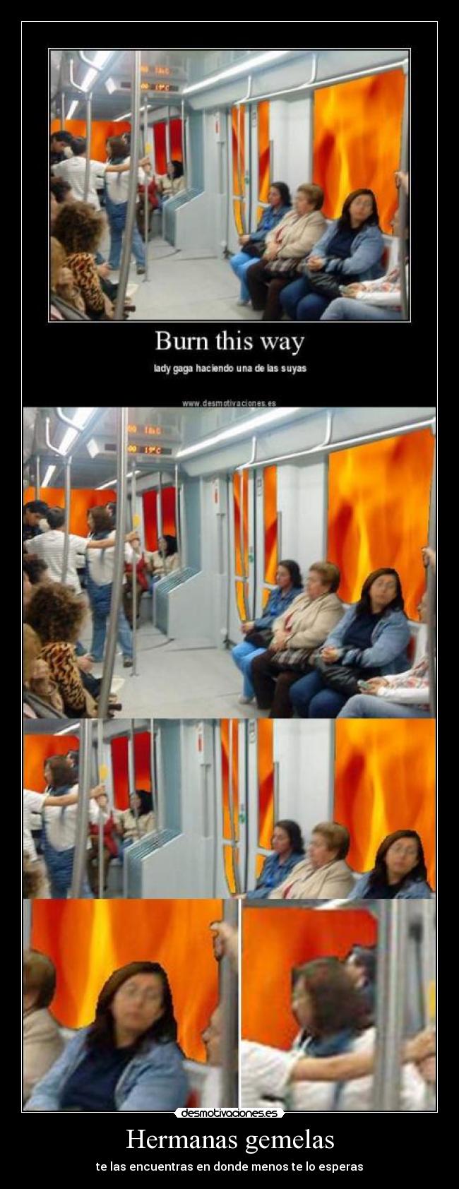 Hermanas gemelas - te las encuentras en donde menos te lo esperas