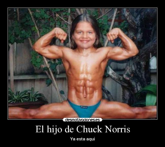 El hijo de Chuck Norris -