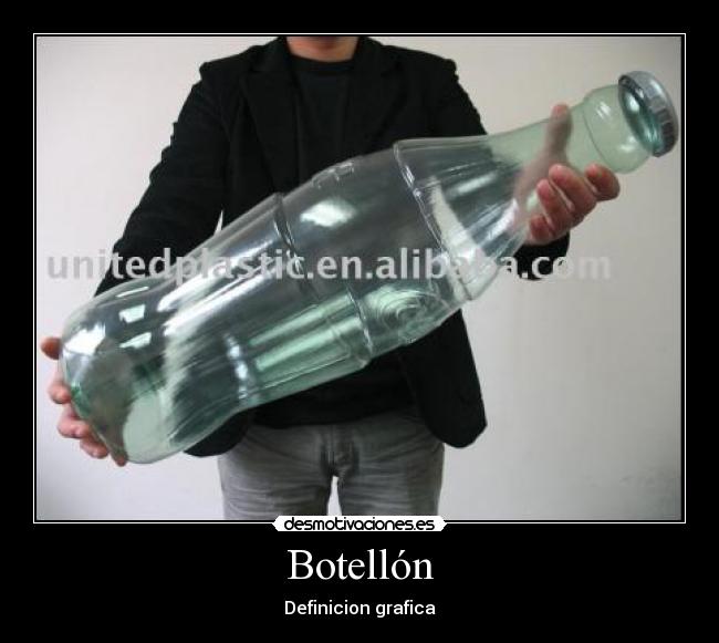 Botellón - Definicion grafica