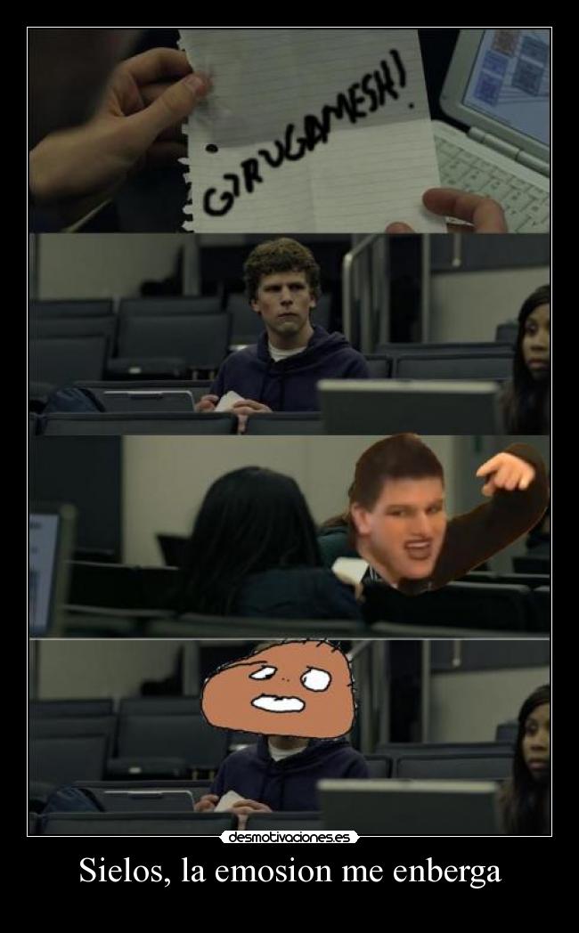 Sielos, la emosion me enberga -