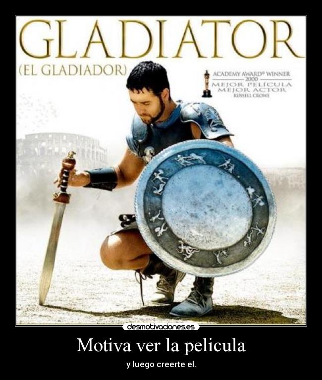 Motiva ver la pelicula - y luego creerte el.