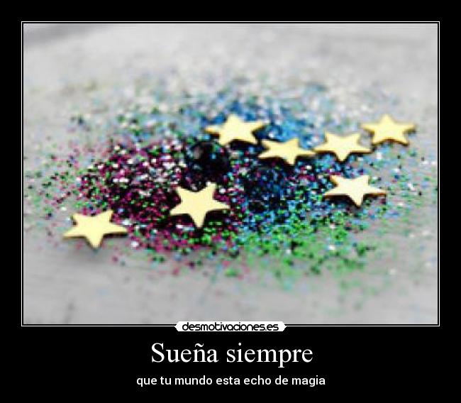 Sueña siempre -