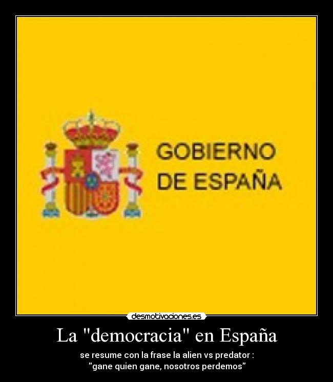 La democracia en España - 