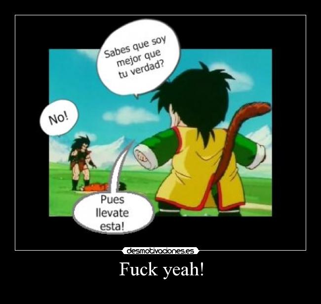 Fuck yeah! -