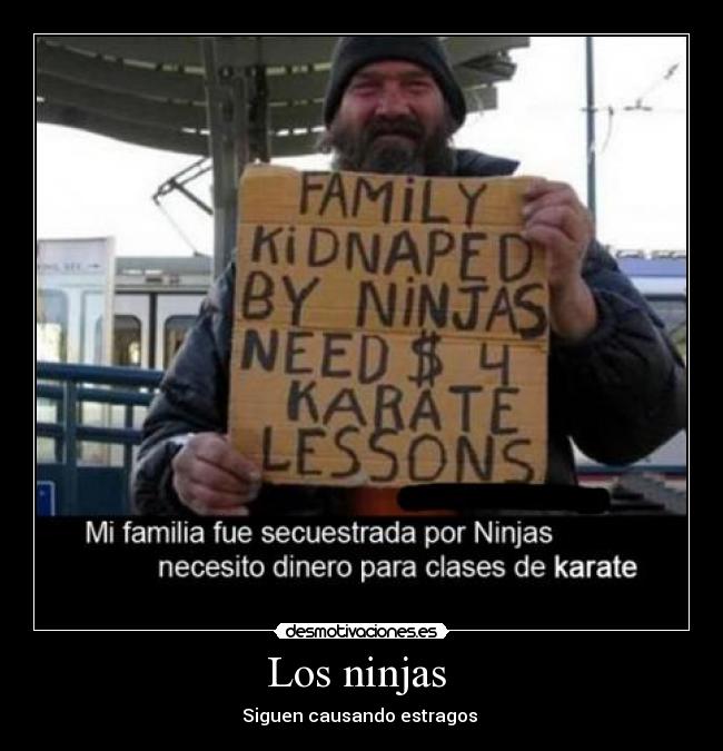 Los ninjas  - 