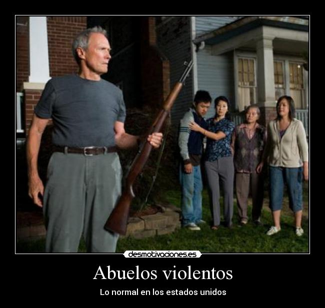 Abuelos violentos -