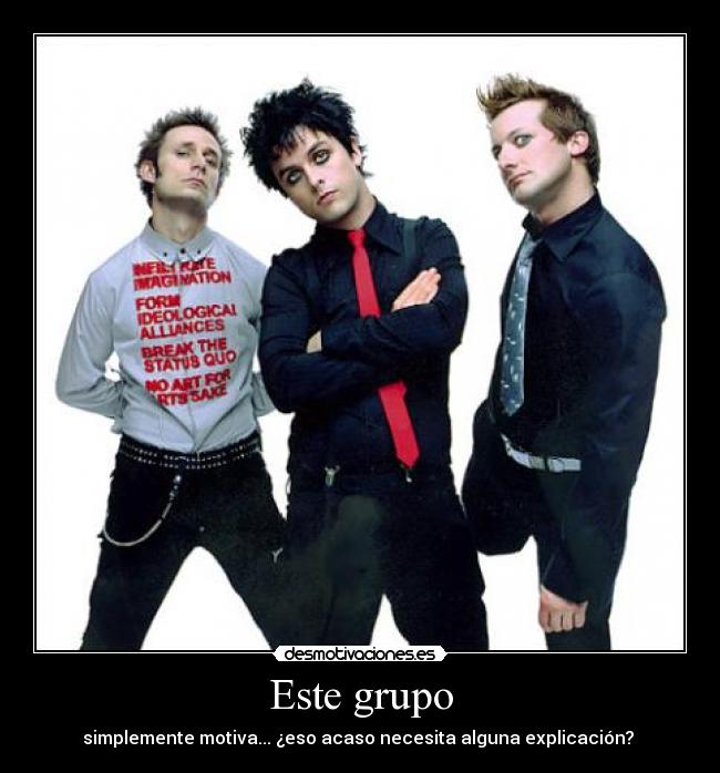 Este grupo - simplemente motiva... ¿eso acaso necesita alguna explicación?