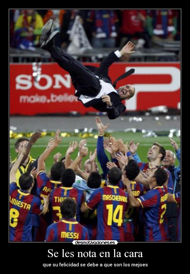 Se les nota en la cara -