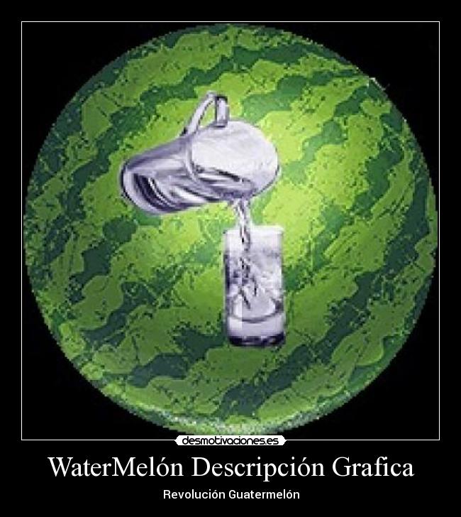 WaterMelón Descripción Grafica -