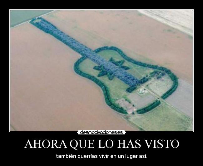 AHORA QUE LO HAS VISTO - también querrías vivir en un lugar así.