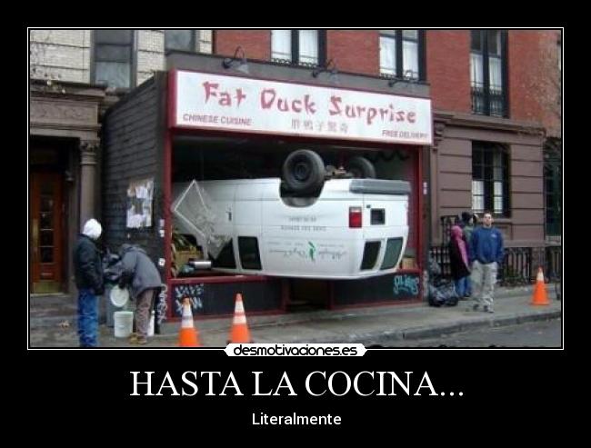 HASTA LA COCINA... - 