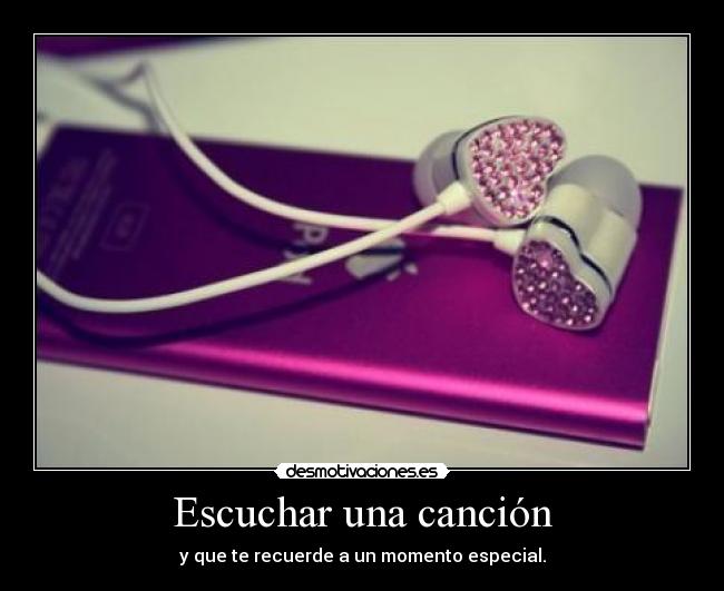 Escuchar una canción -