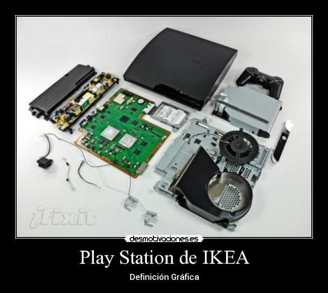 Play Station de IKEA - Definición Gráfica