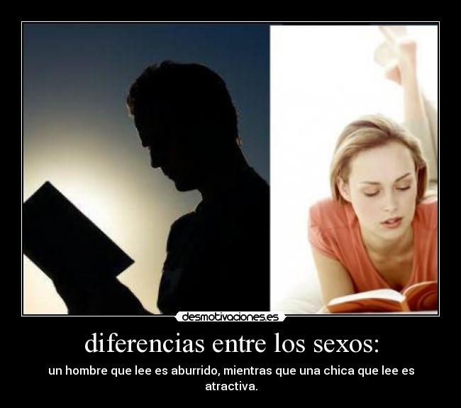 diferencias entre los sexos: -