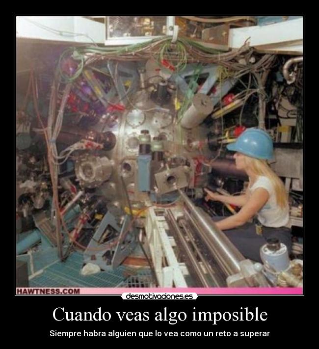 Cuando veas algo imposible - 