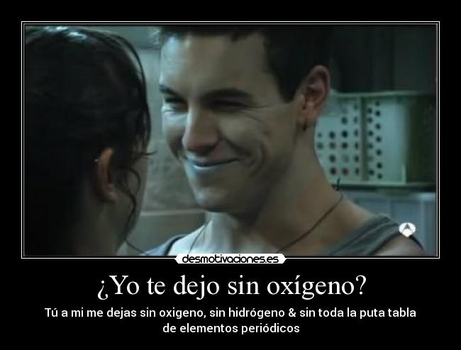 ¿Yo te dejo sin oxígeno? - 