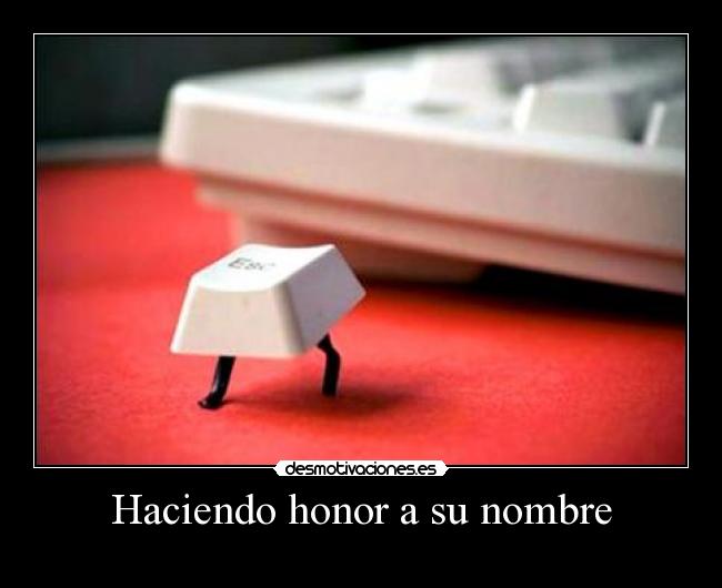 Haciendo honor a su nombre -