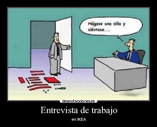 Entrevista de trabajo - en IKEA