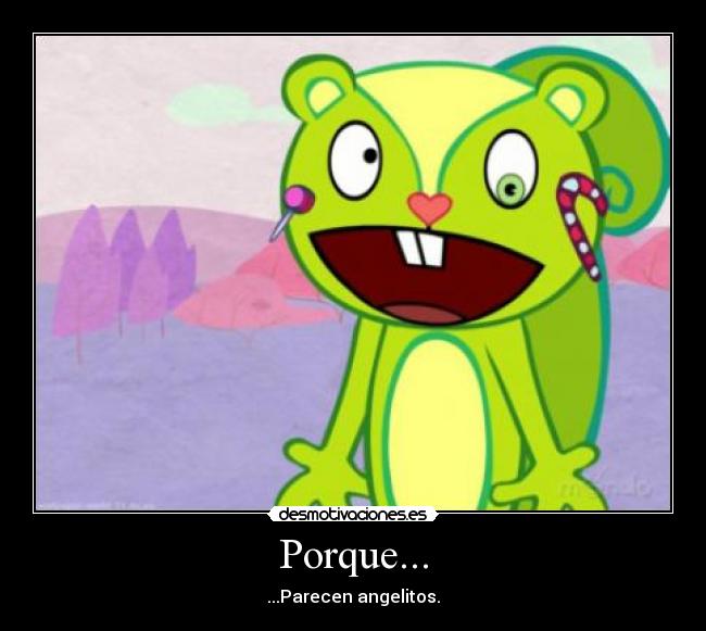 carteles htf happy tree friends nutty desmotivaciones
