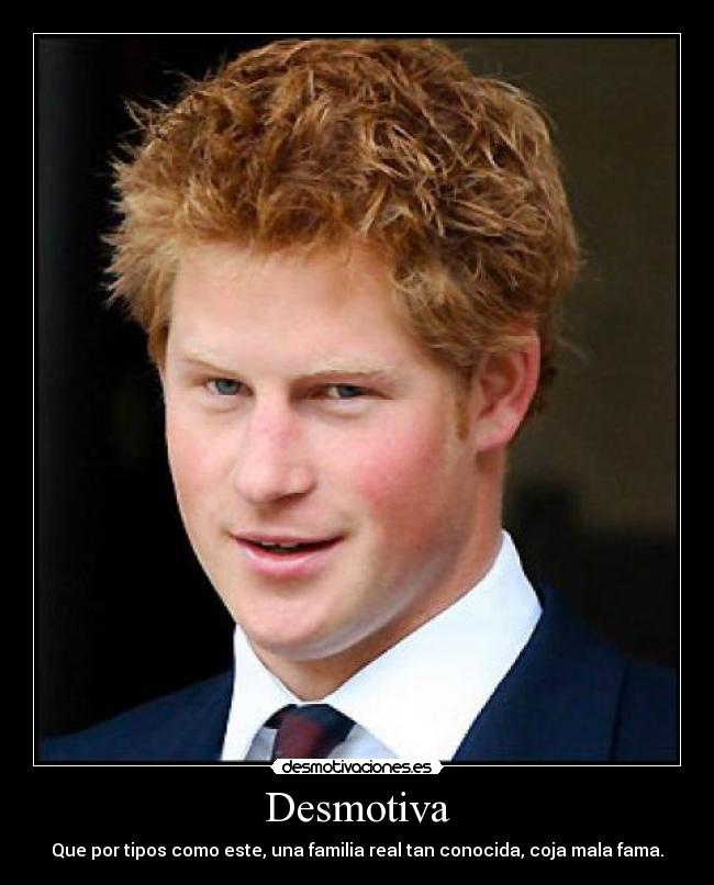 carteles harry familia real desmotiva desmotivaciones