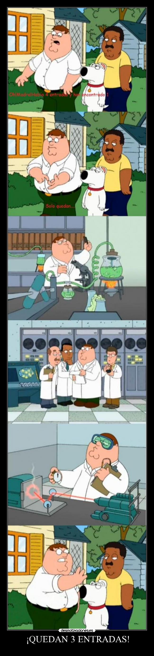 ¡QUEDAN 3 ENTRADAS! -