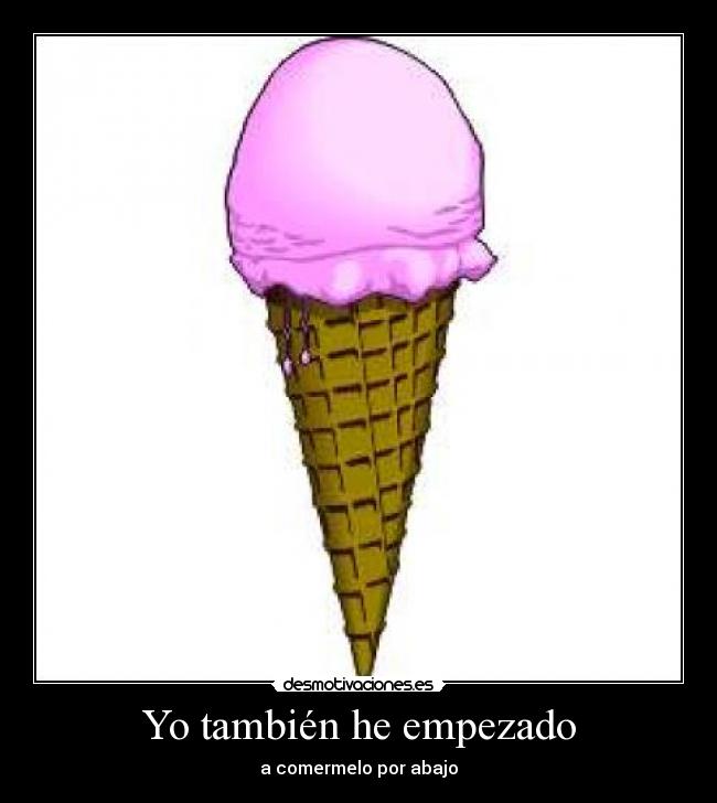 carteles helado desmotivaciones